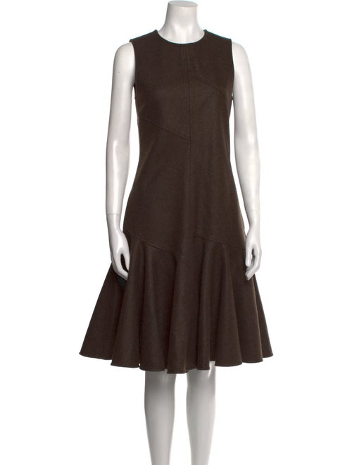 Bottega Veneta Wool Midi Length Dress