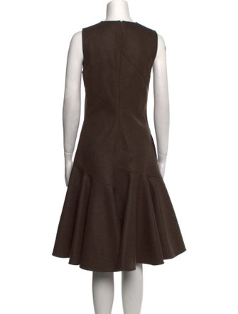 Bottega Veneta Wool Midi Length Dress