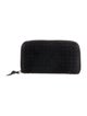 Bottega Veneta Intrecciato Weave Leather Continental Wallet