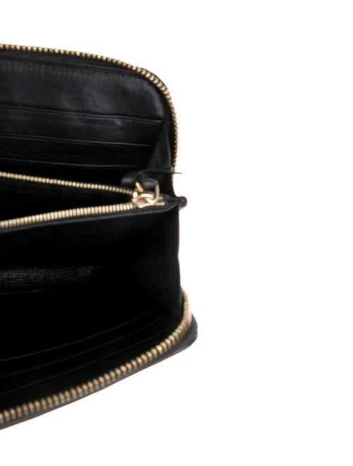 Bottega Veneta Intrecciato Weave Leather Continental Wallet