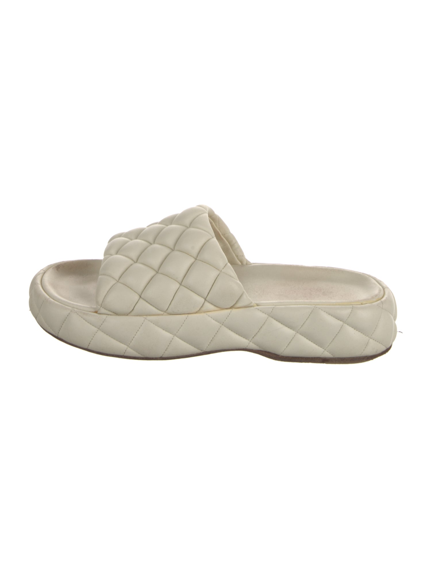 Bottega Veneta Padded Leather Slides