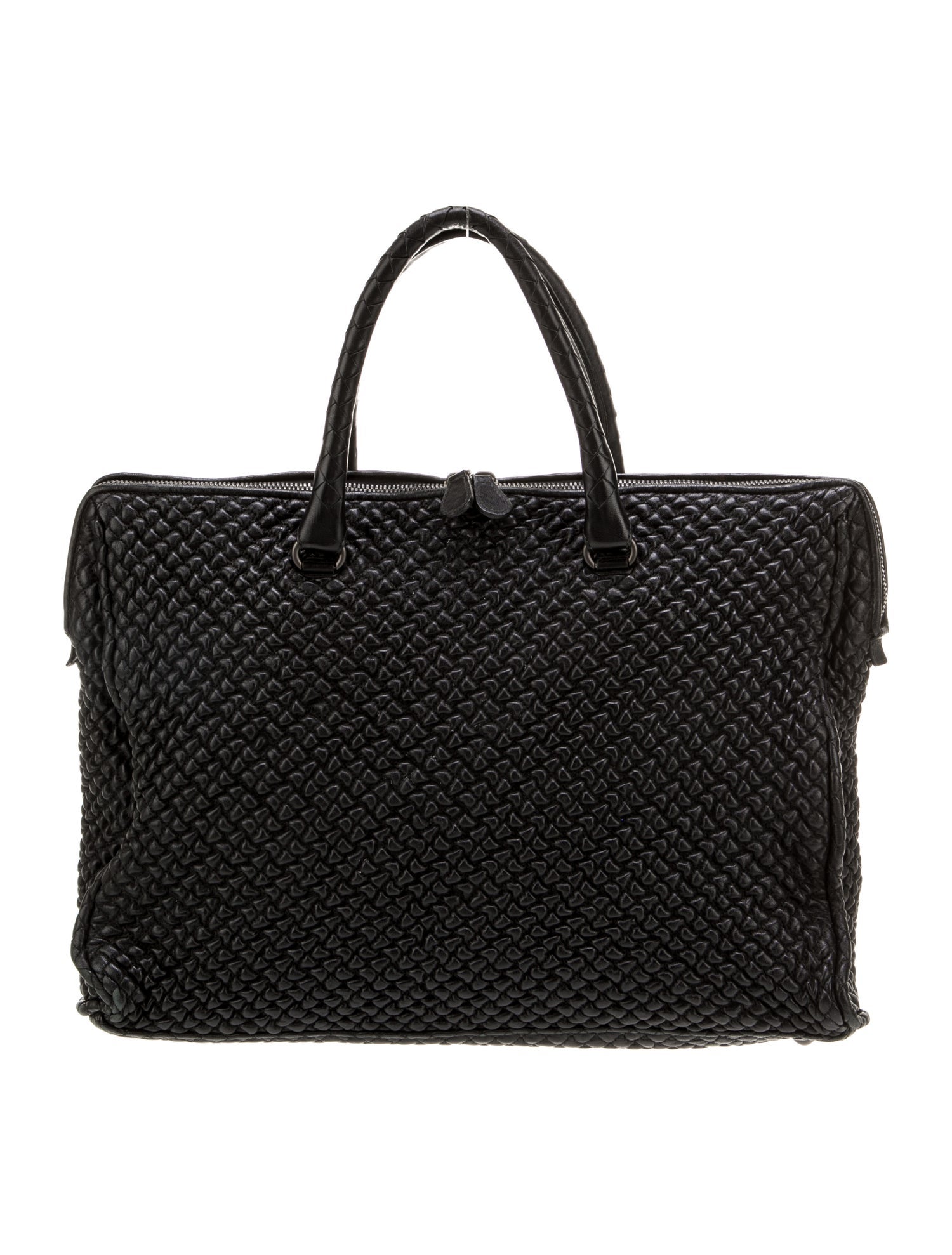 Bottega Veneta Intrecciato Top Handle Bag Vintage