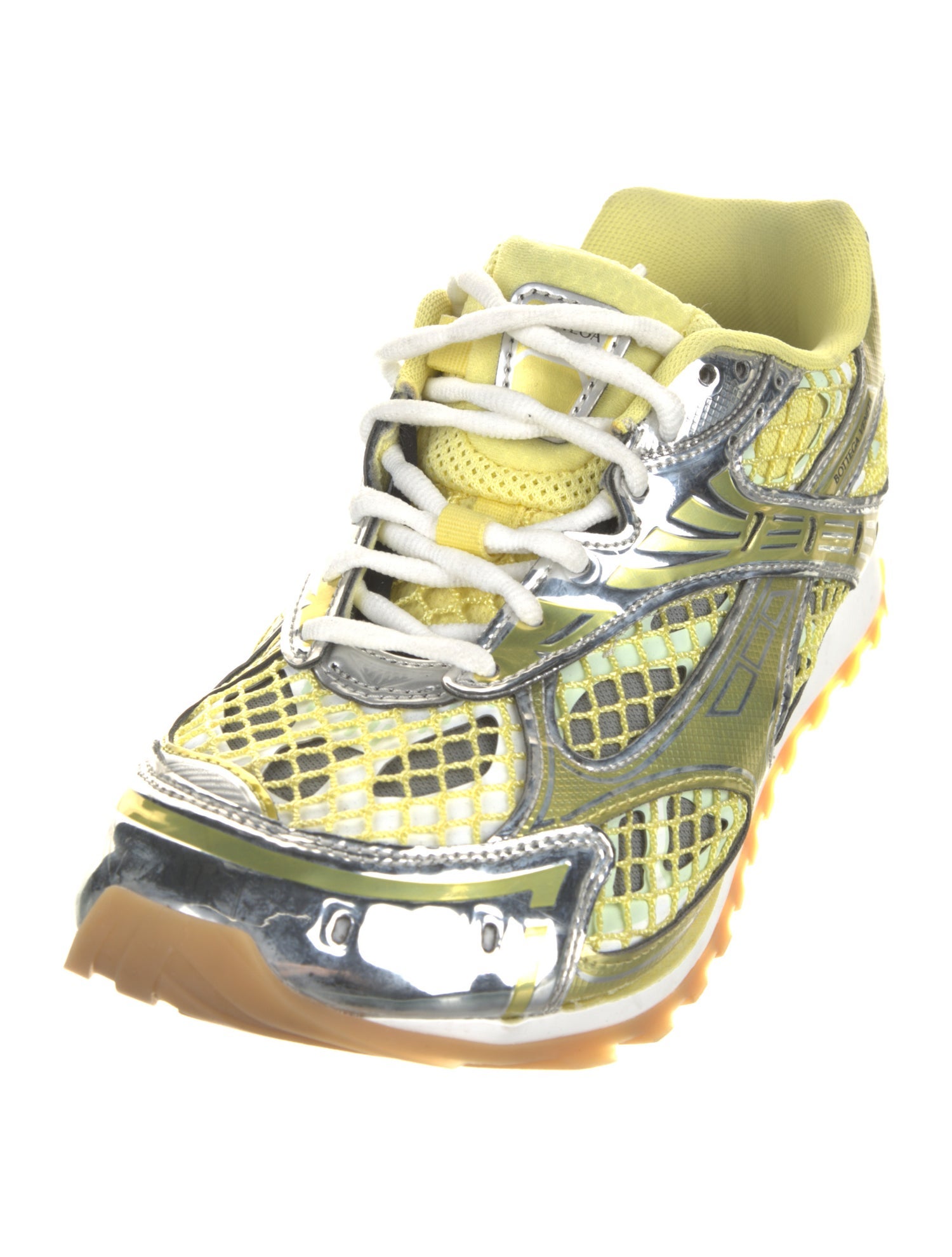 Bottega Veneta Mesh Patterned Sneakers