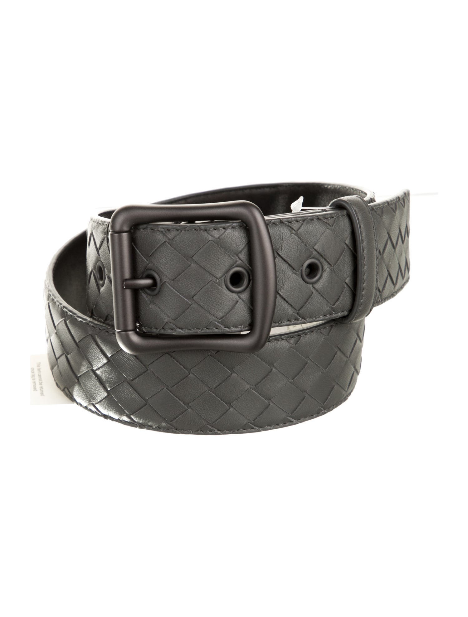 Bottega Veneta Intrecciato Weave Leather Belt