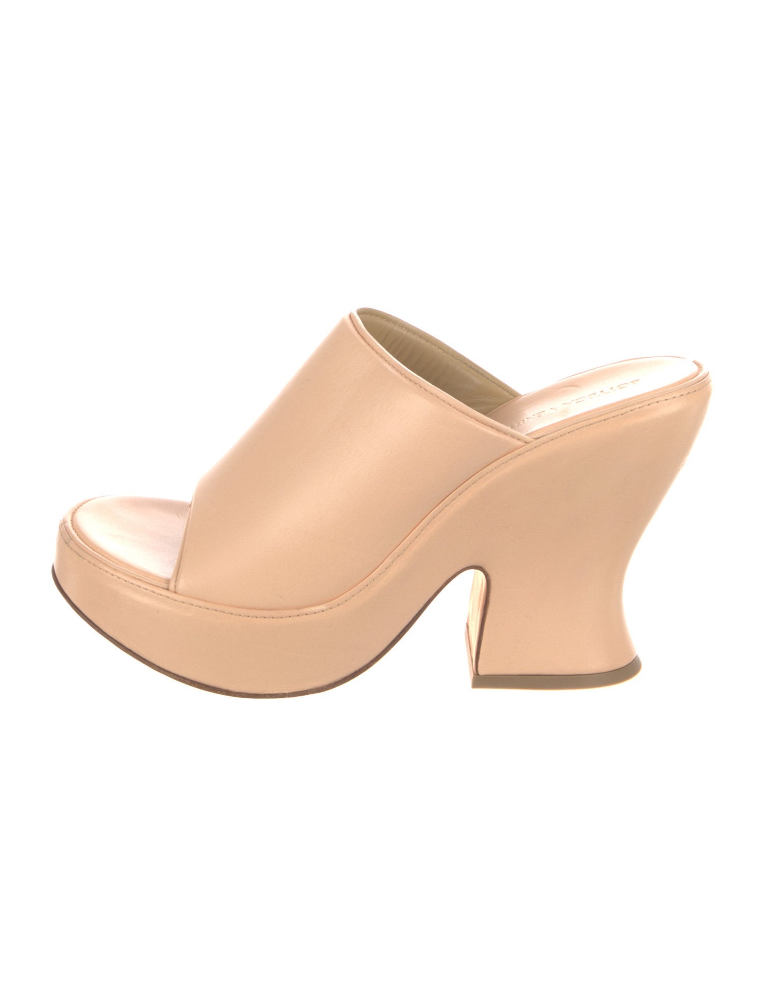 Bottega Veneta Leather Slides