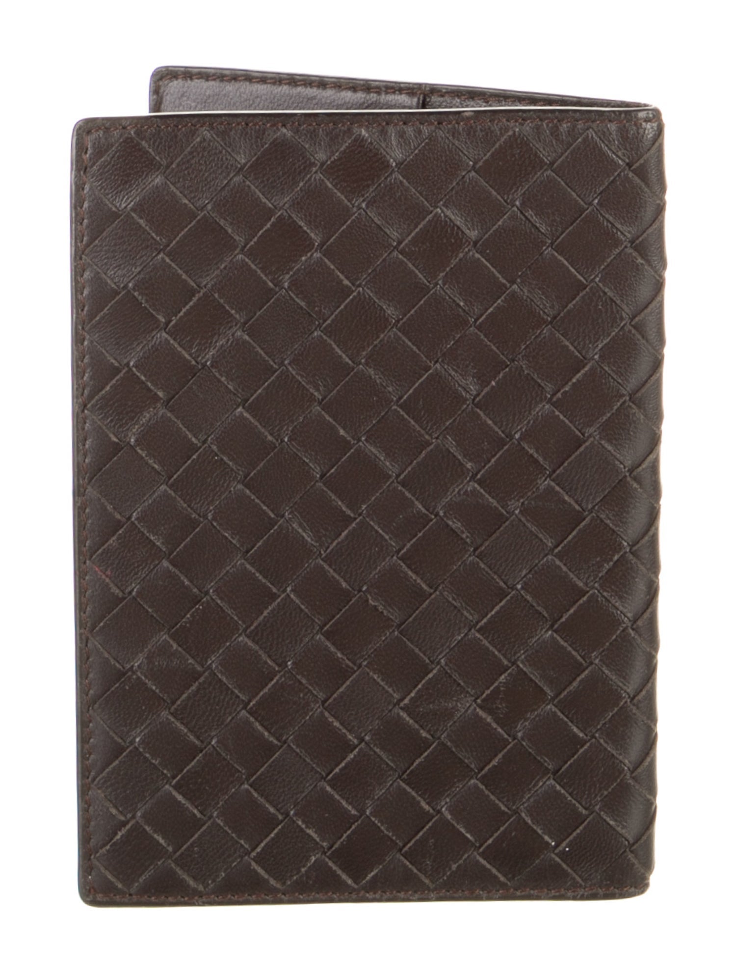 Bottega Veneta Leather Passport Holder