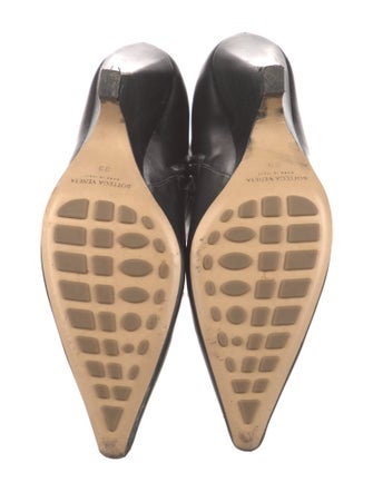 Bottega Veneta Point Leather Sock Boots