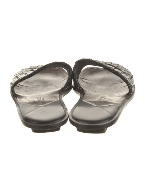 Bottega Veneta Riva Intrecciato Weave Slides