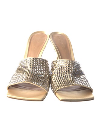Bottega Veneta Sparkle Satin Slides