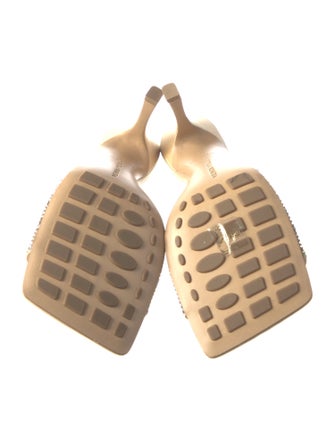 Bottega Veneta Sparkle Satin Slides