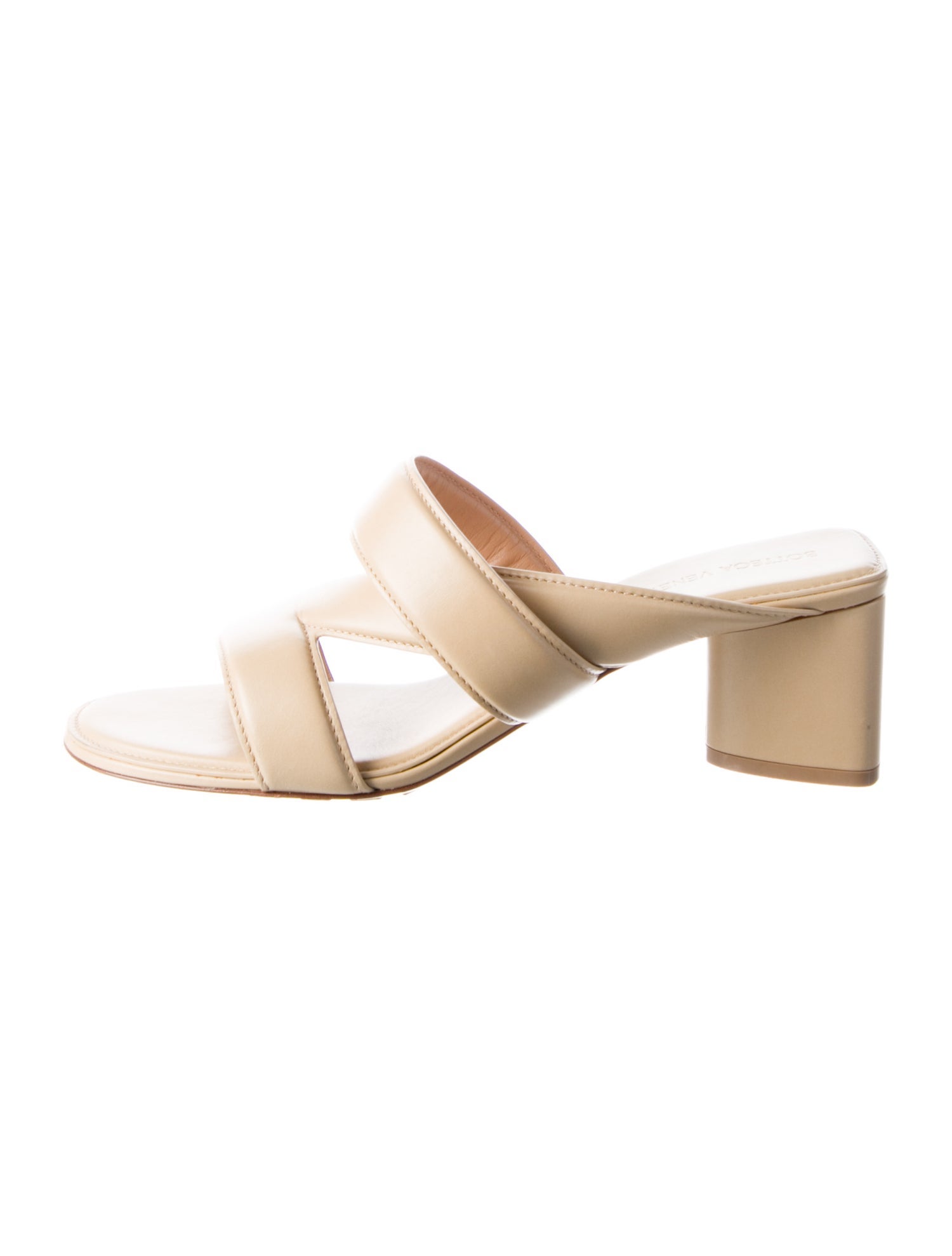 Bottega Veneta Leather Slides