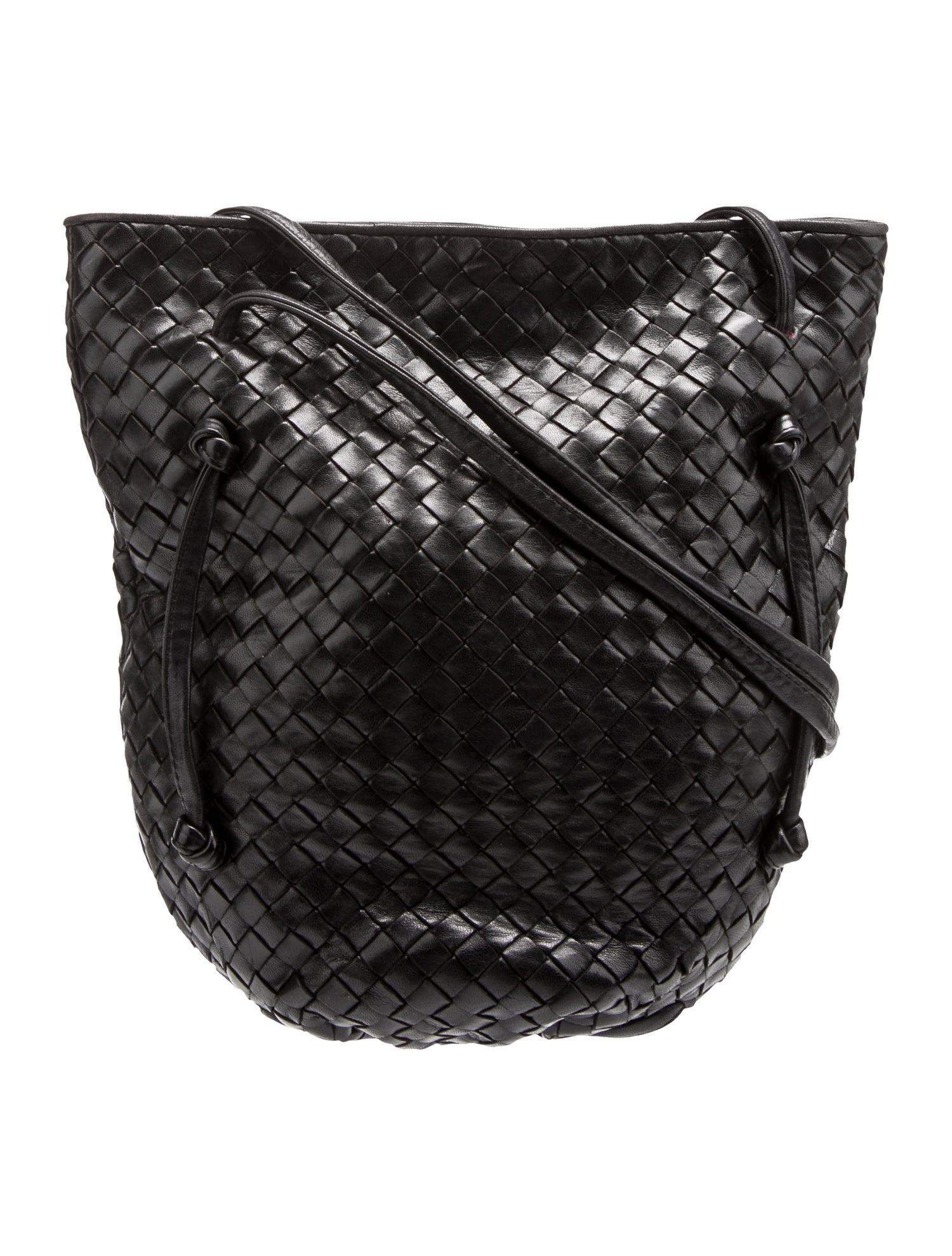 Bottega Veneta Intrecciato Shoulder Bag Vintage