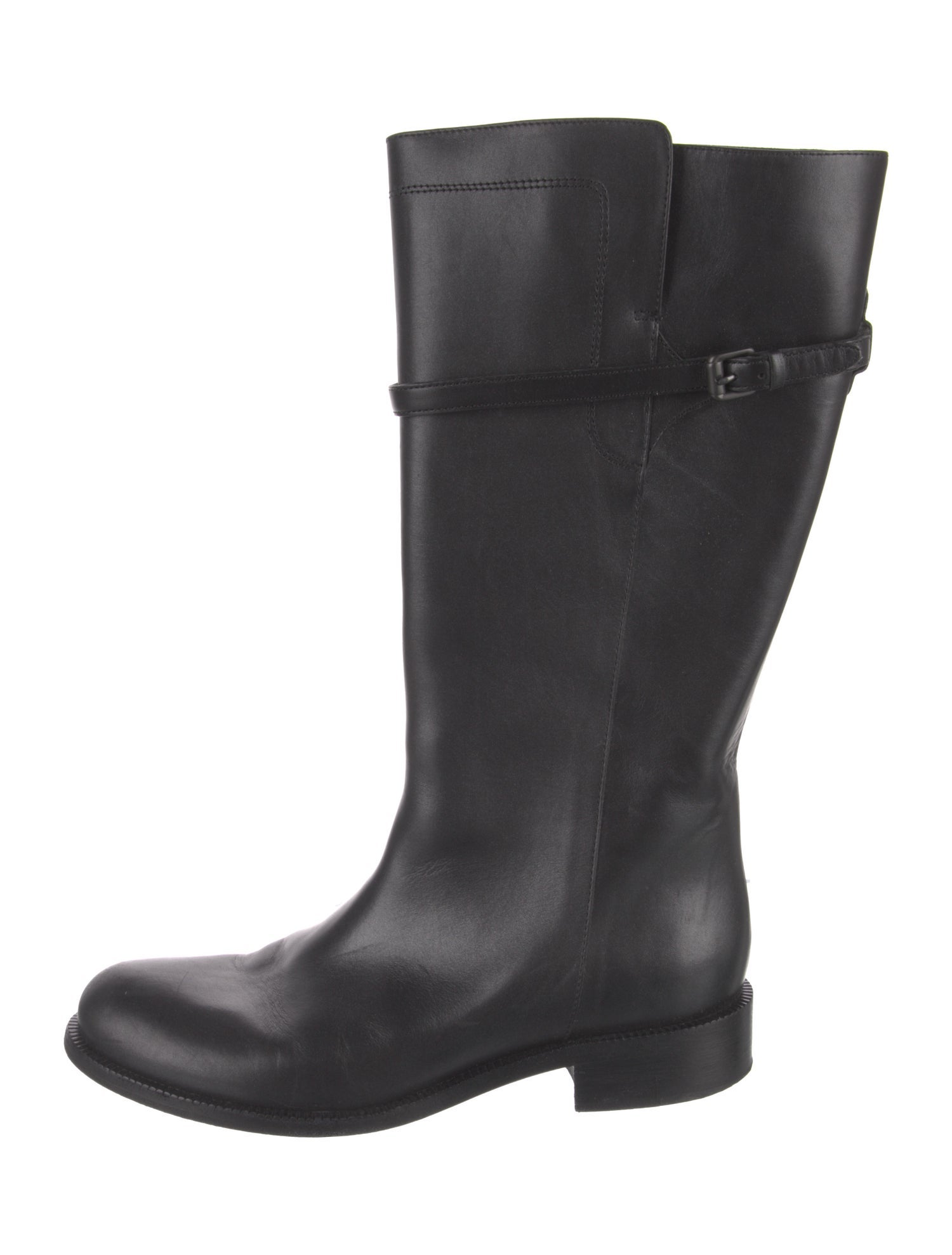 Bottega Veneta Leather Riding Boots