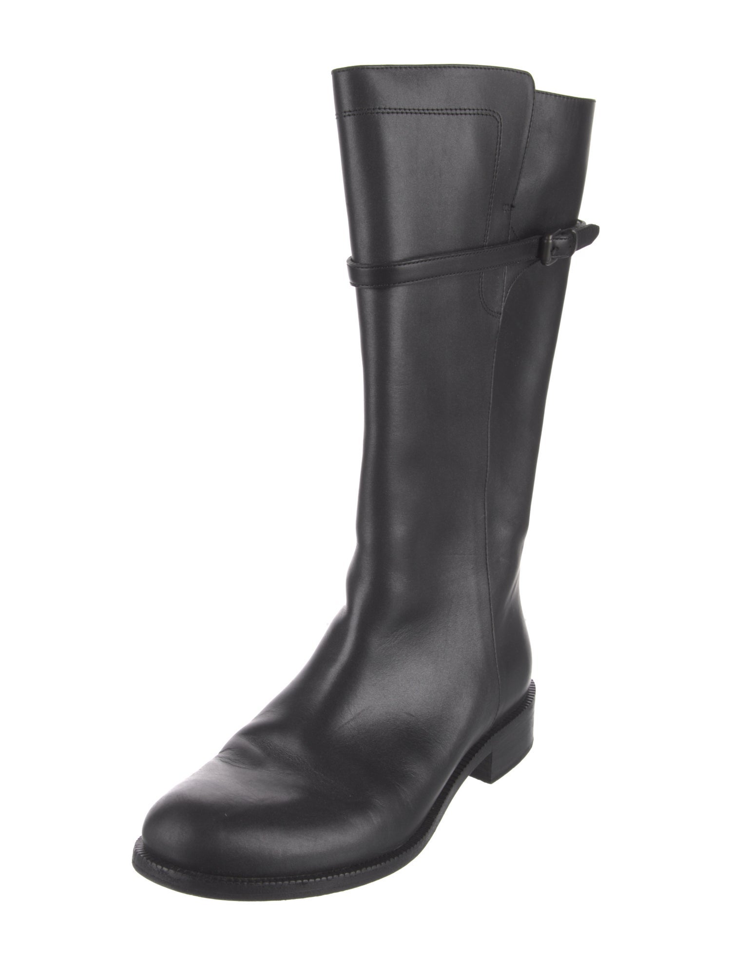 Bottega Veneta Leather Riding Boots