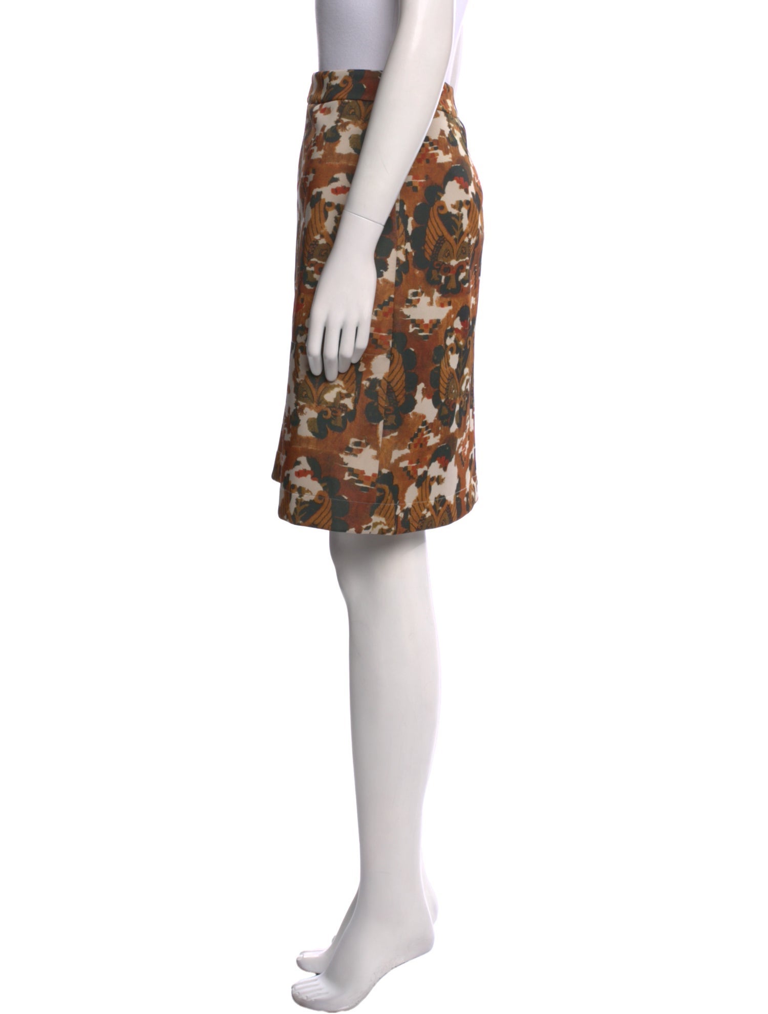 Bottega Veneta Printed Knee-Length Skirt