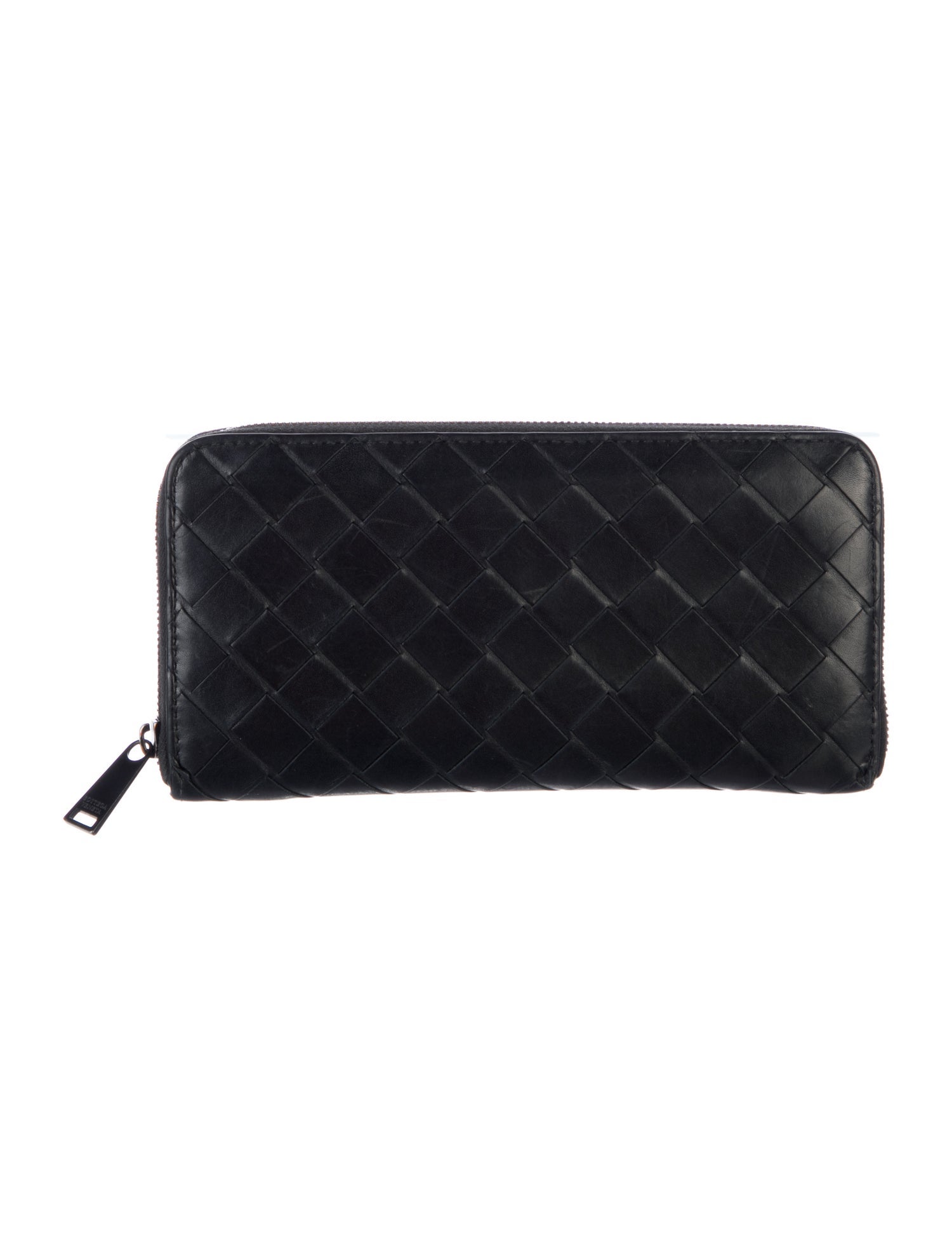 Bottega Veneta Intrecciato leather compact Intrecciato Weave Continental Wallet