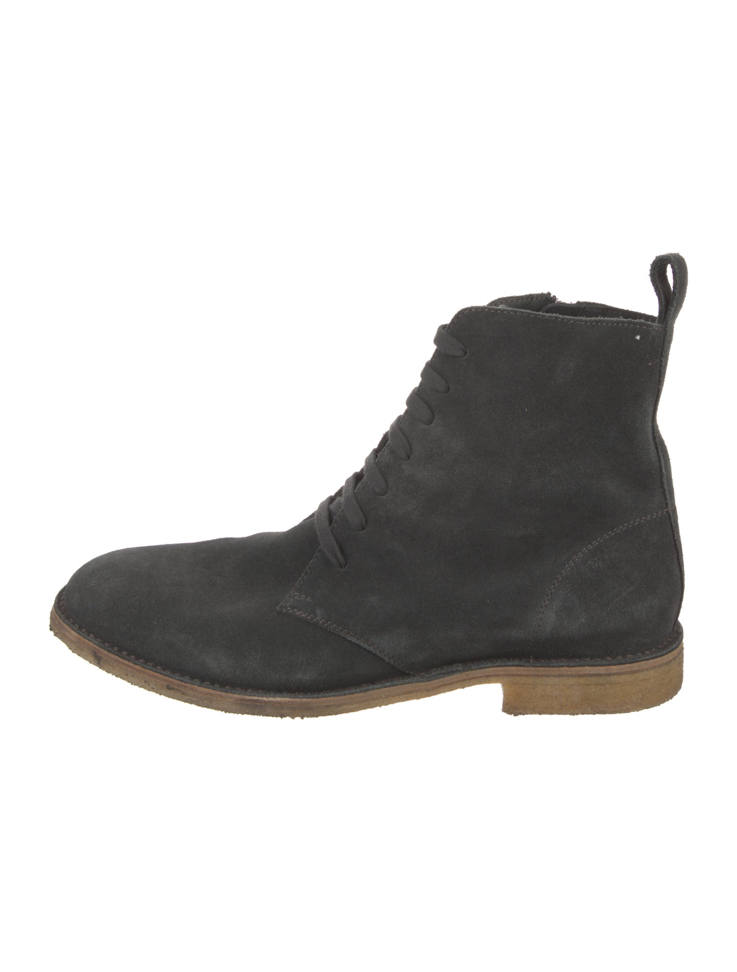 Bottega Veneta Suede Lace-Up Boots