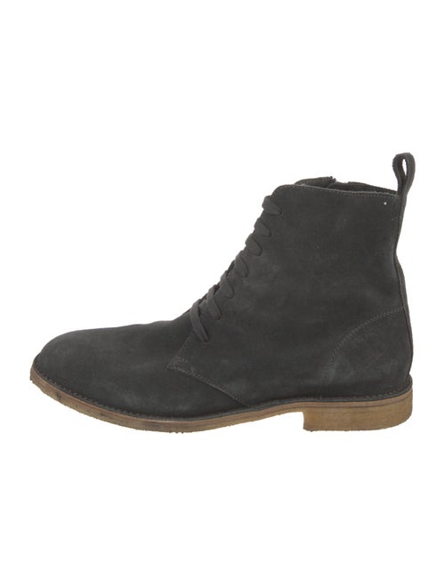 Bottega Veneta Suede Lace-Up Boots
