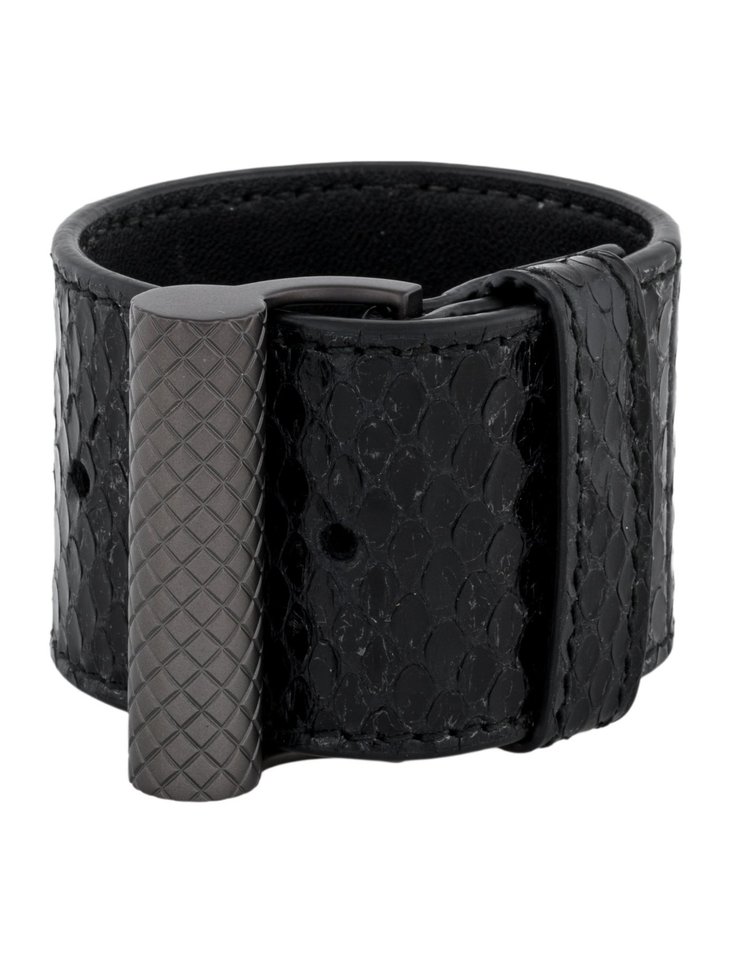 Bottega Veneta Leather Bangle Bracelet