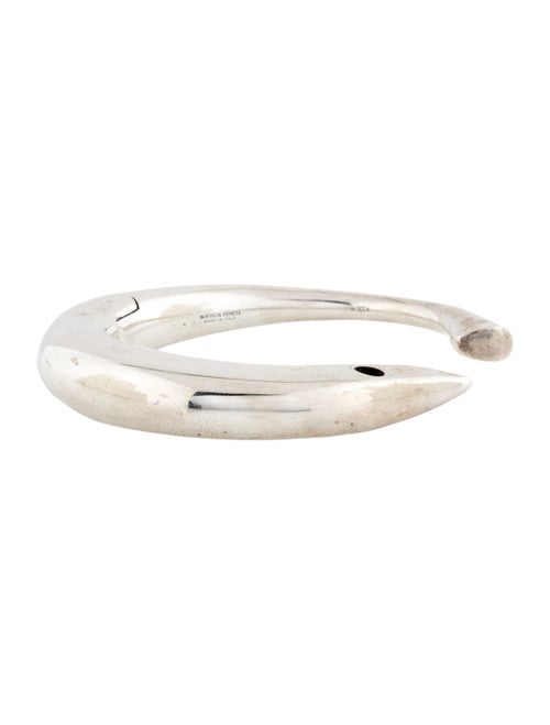 Bottega Veneta Sardine Hinged Bangle Bracelet