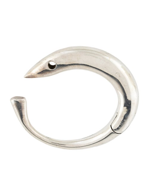 Bottega Veneta Sardine Hinged Bangle Bracelet