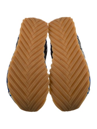 Bottega Veneta Mesh Printed Athletic Sneakers