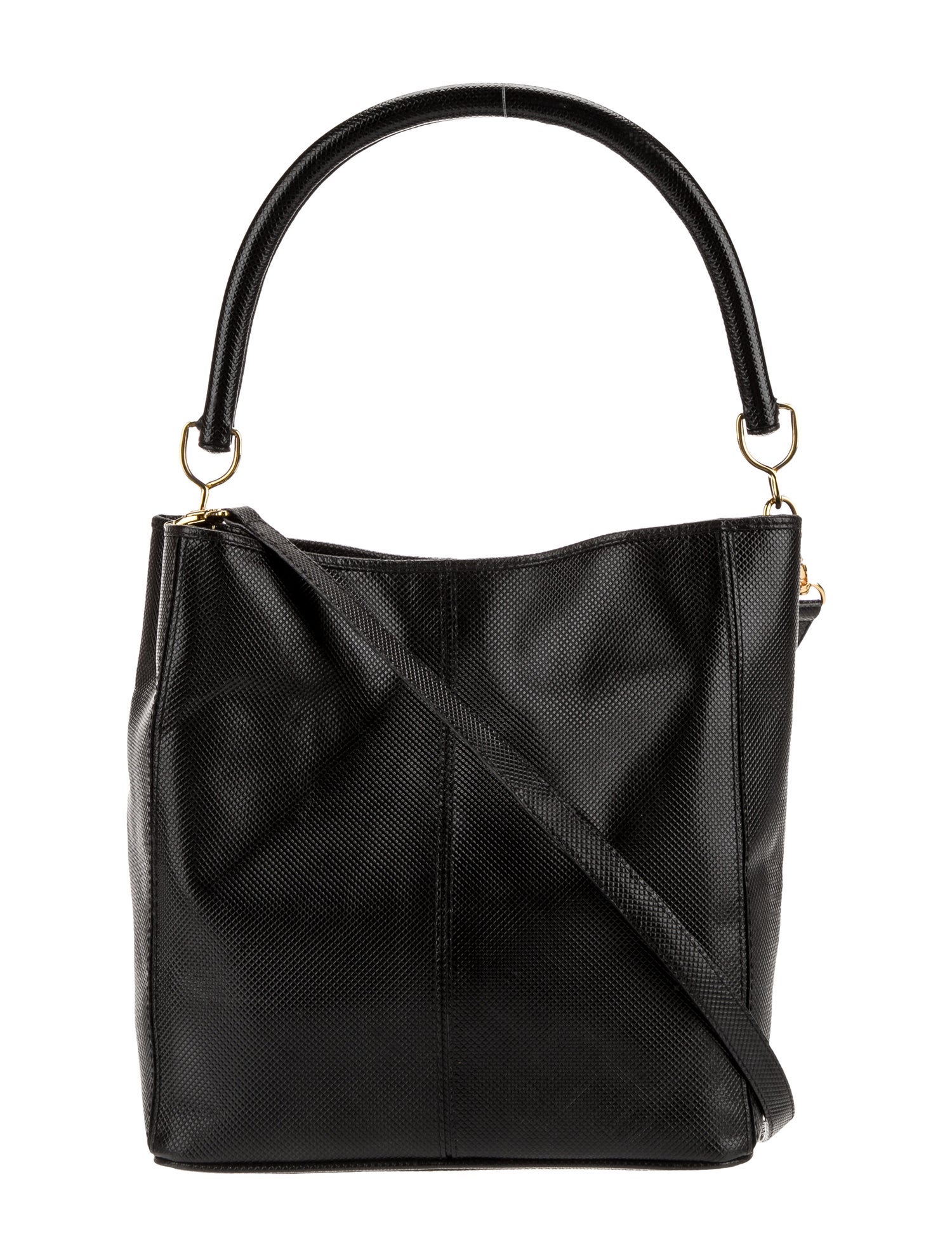 Bottega Veneta Leather Bucket Bag Vintage