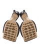 Bottega Veneta Lido Heeled Quilted Pattern Slides