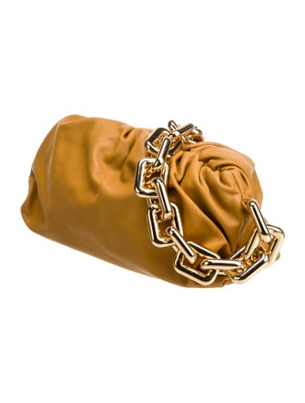 Bottega Veneta Leather Chain Pouch