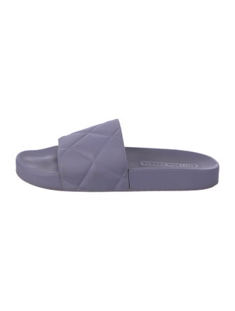 Bottega Veneta Slider Rubber Slides