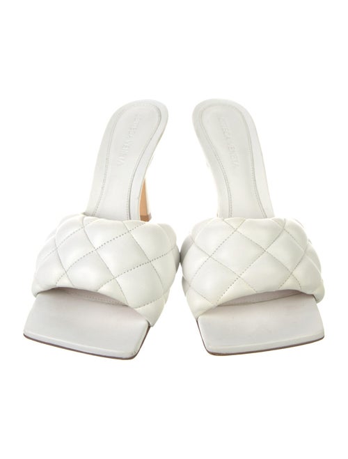 Bottega Veneta Padded Quilted Pattern Slides