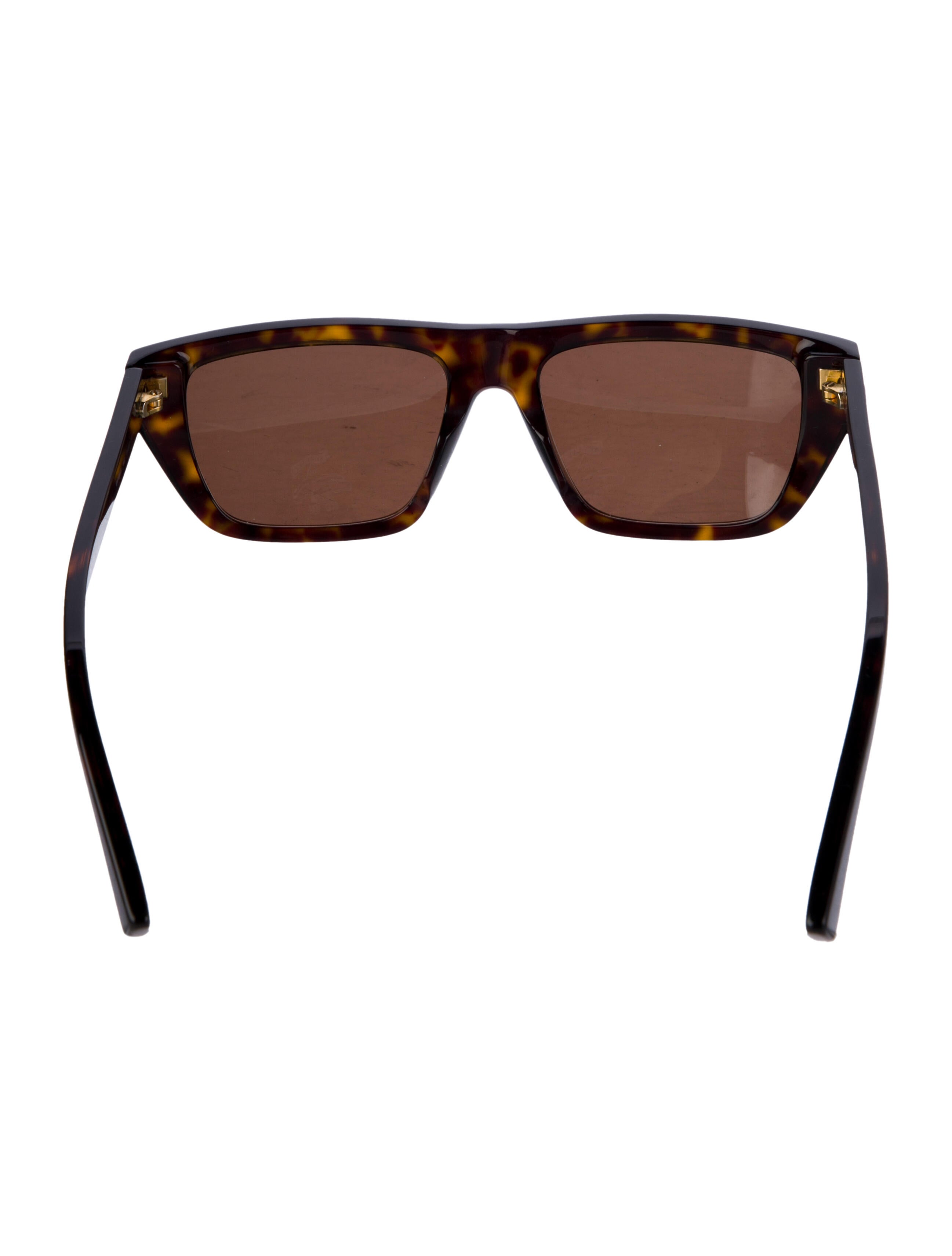 Bottega Veneta Square Tinted Sunglasses