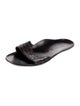 Bottega Veneta Intrecciato Weave Leather Slides