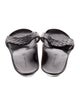Bottega Veneta Intrecciato Weave Leather Slides