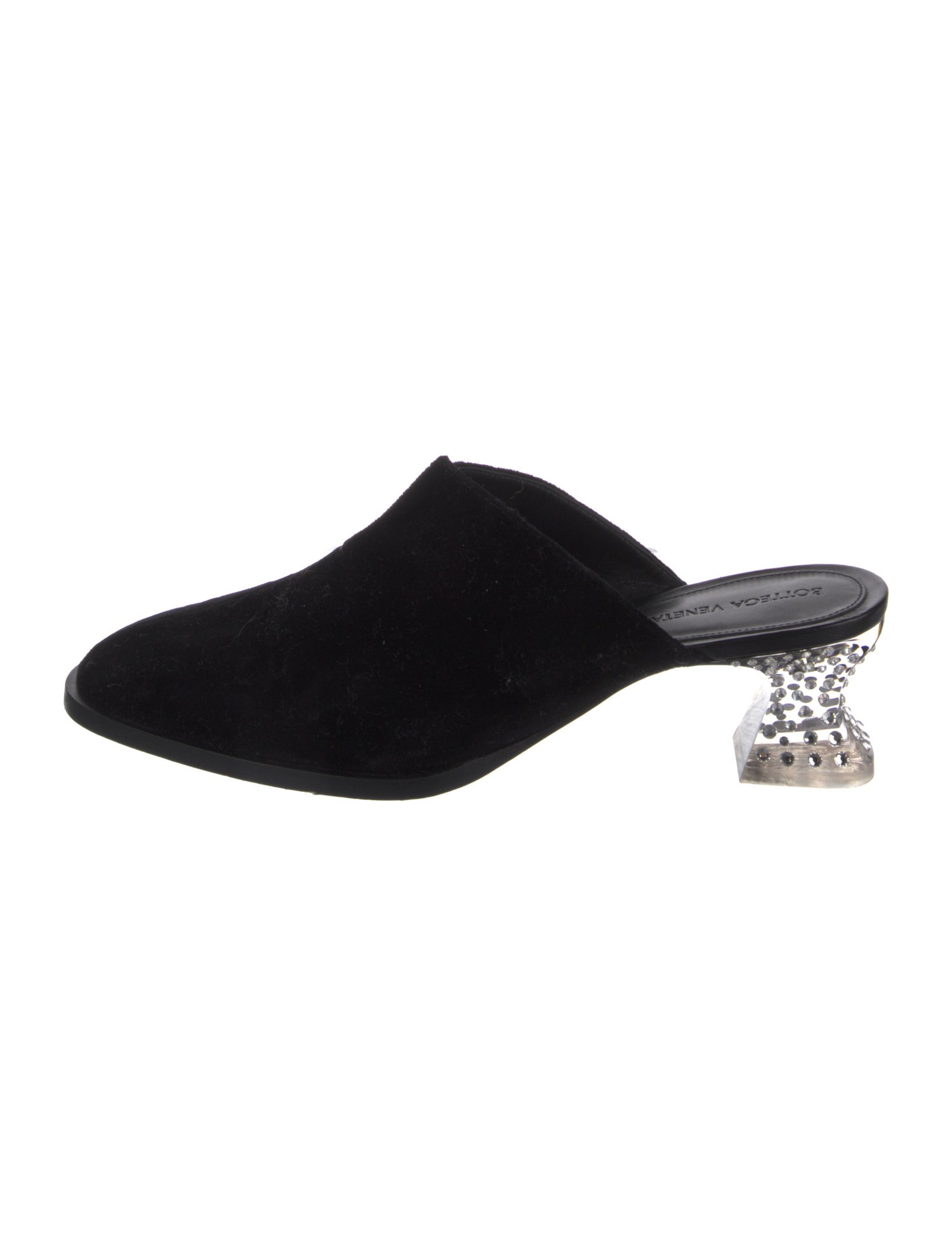 Bottega Veneta Velvet Mules