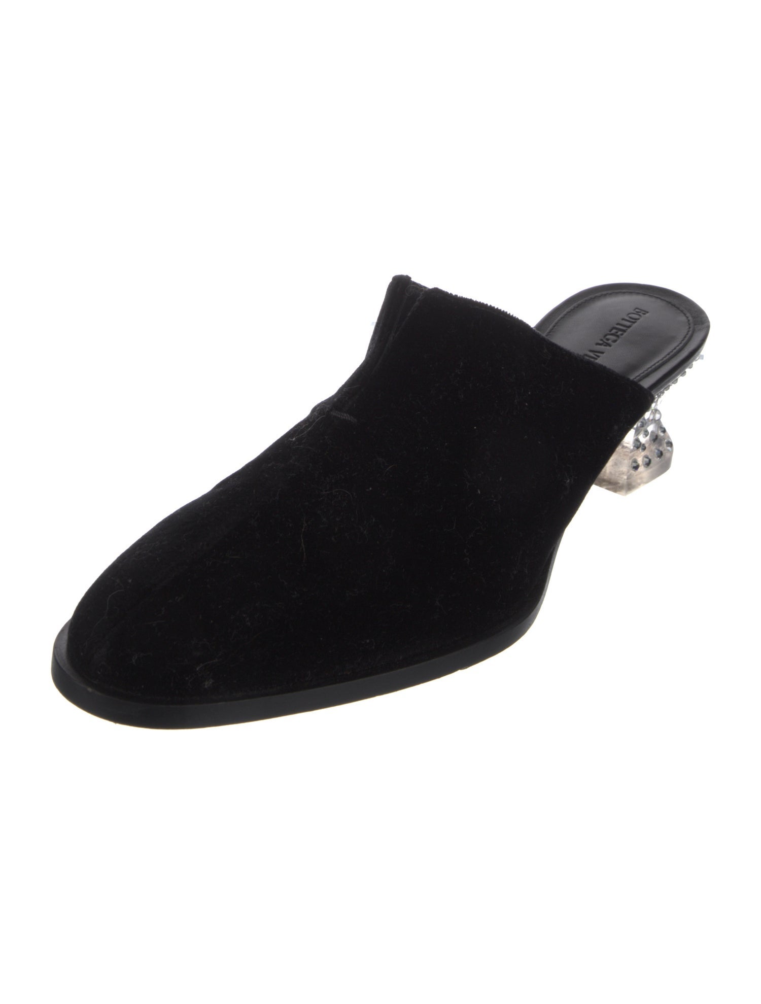 Bottega Veneta Velvet Mules