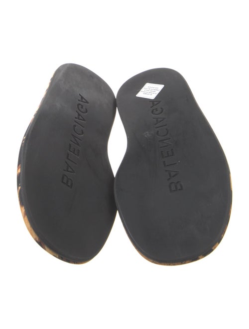 Balenciaga Printed Slides