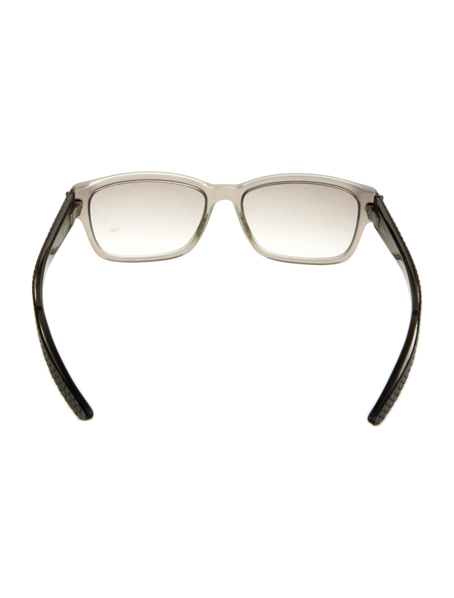 Bottega Veneta Intrecciato Weave Wayfarer Sunglasses