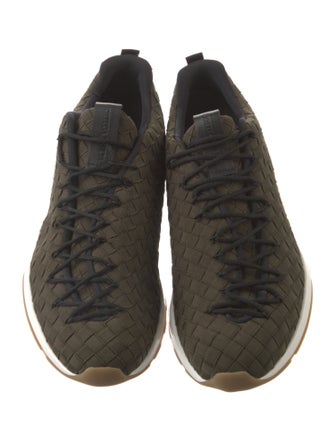 Bottega Veneta Intrecciato Weave Printed Sneakers