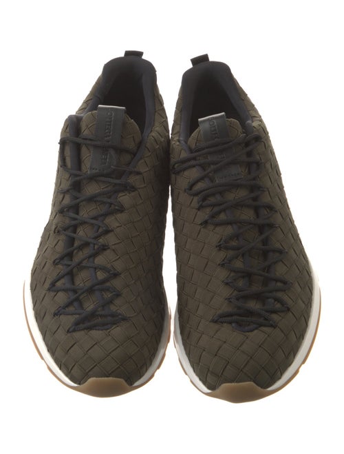 Bottega Veneta Intrecciato Weave Printed Sneakers