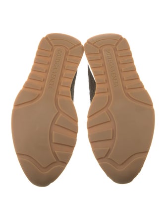 Bottega Veneta Intrecciato Weave Printed Sneakers