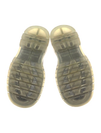 Bottega Veneta Leather Colorblock Pattern Chelsea Boots