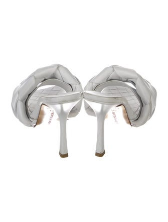 Bottega Veneta Intrecciato Weave Leather Slides