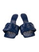 Bottega Veneta Intrecciato Weave Leather Slides