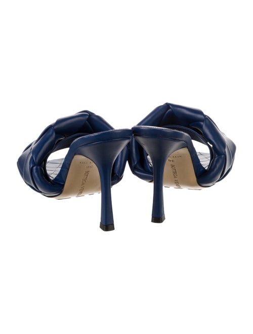 Bottega Veneta Intrecciato Weave Leather Slides