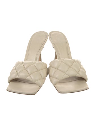 Bottega Veneta Leather Slides