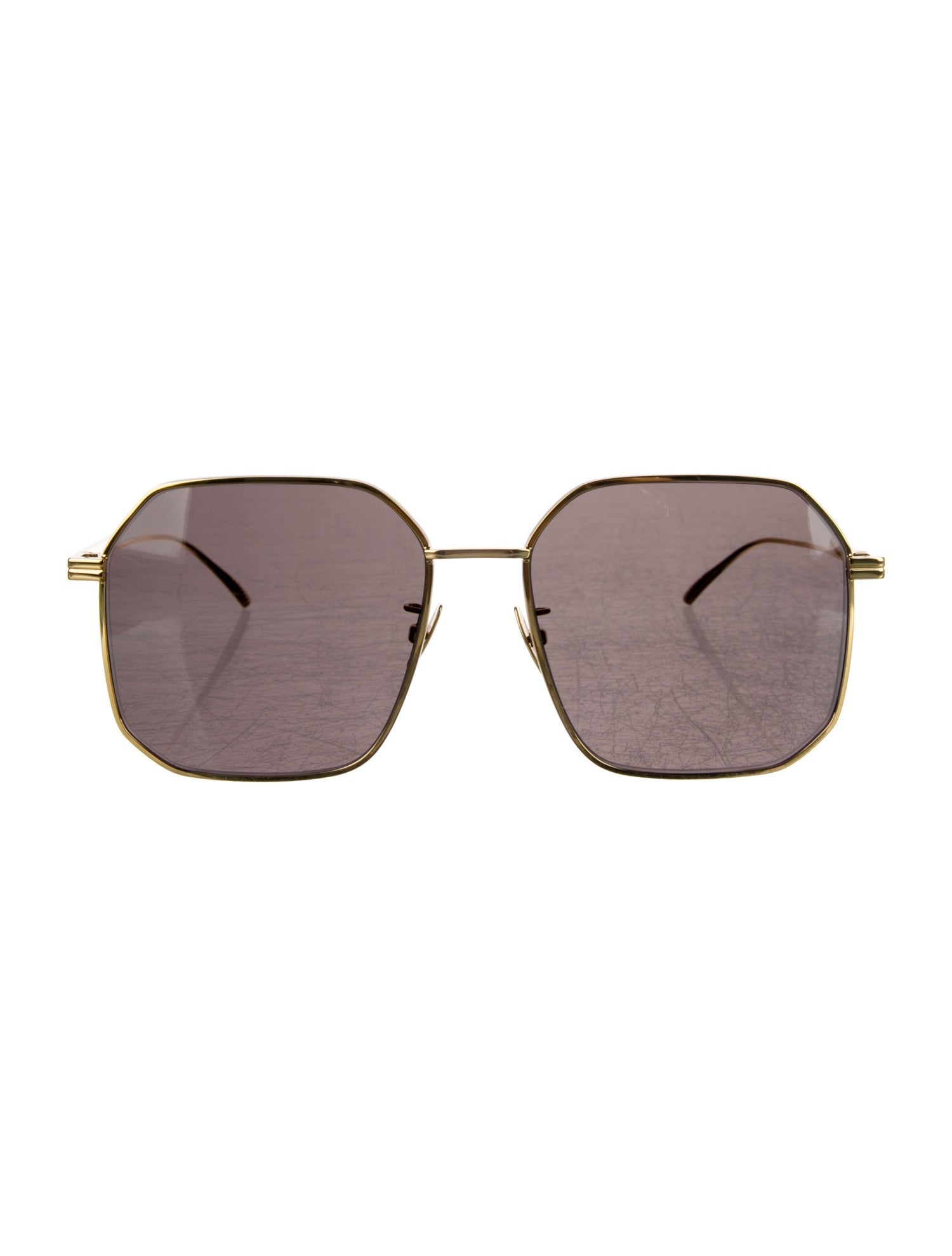 Bottega Veneta Square Tinted Sunglasses