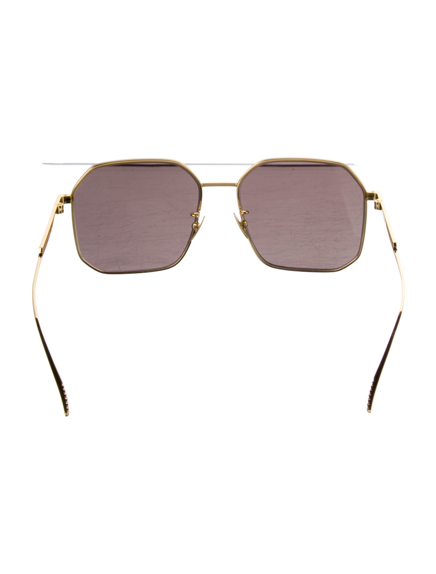 Bottega Veneta Square Tinted Sunglasses