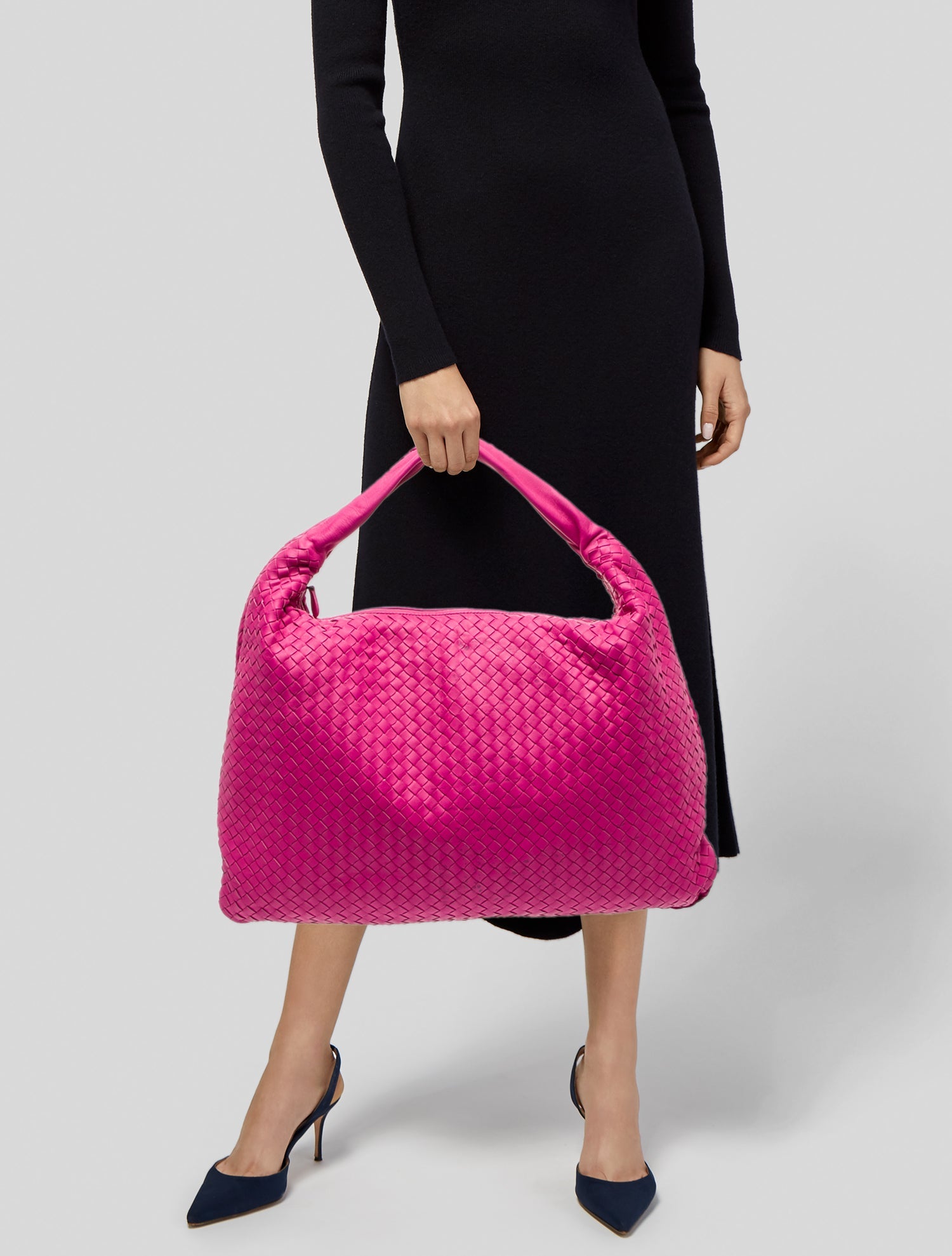 Bottega Veneta Intrecciato Veneta Hobo Large