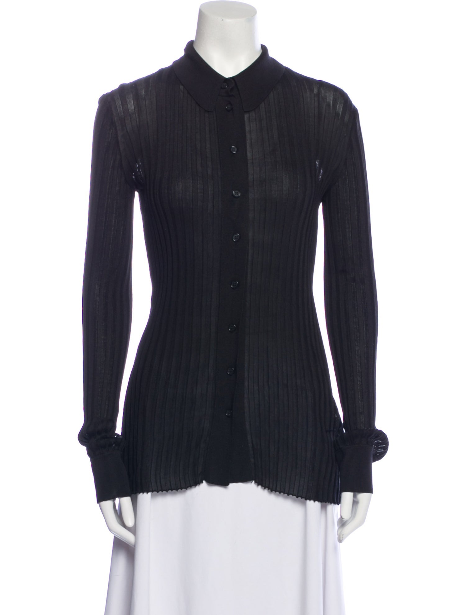 Bottega Veneta Silk Mock Neck Sweater